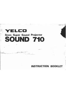 Yelco DS 710 Sound manual. Camera Instructions.